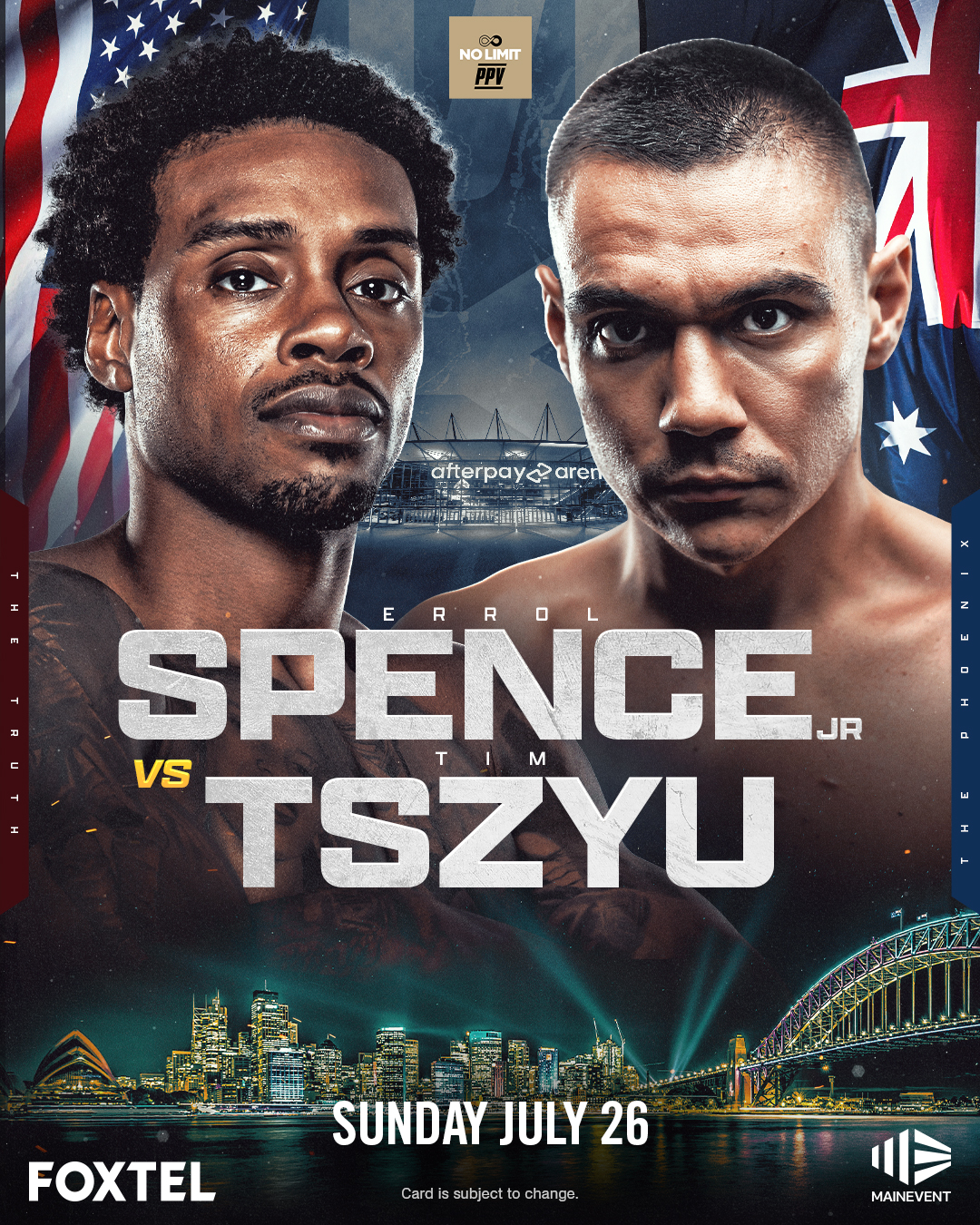 Tim Tszyu v Errol Spence_Venue_1080x1350